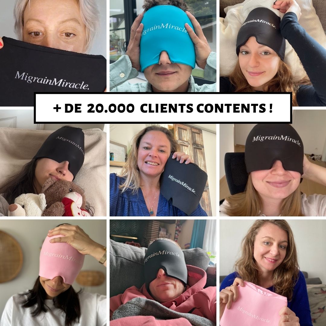 MigraRelief™ Bonnet Thérapeutique | Soulagement Naturel et Rapide des Migraines