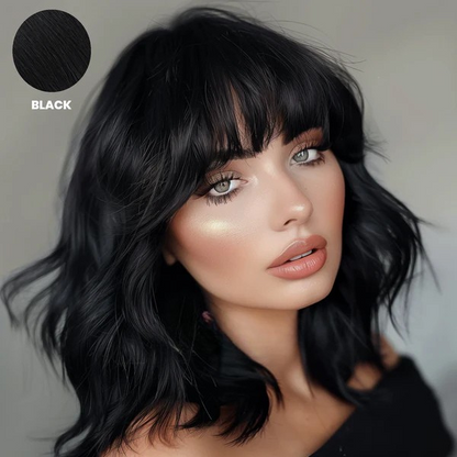 Dernier Jour -50% | ClipBangs™ Frange à clip (100% cheveux naturels)