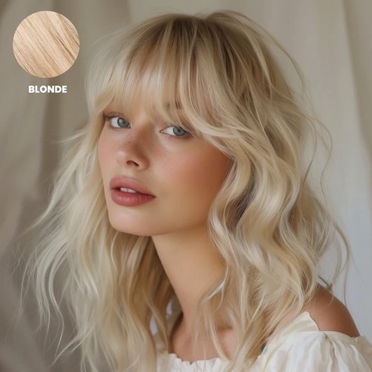 Dernier Jour -50% | ClipBangs™ Frange à clip (100% cheveux naturels)
