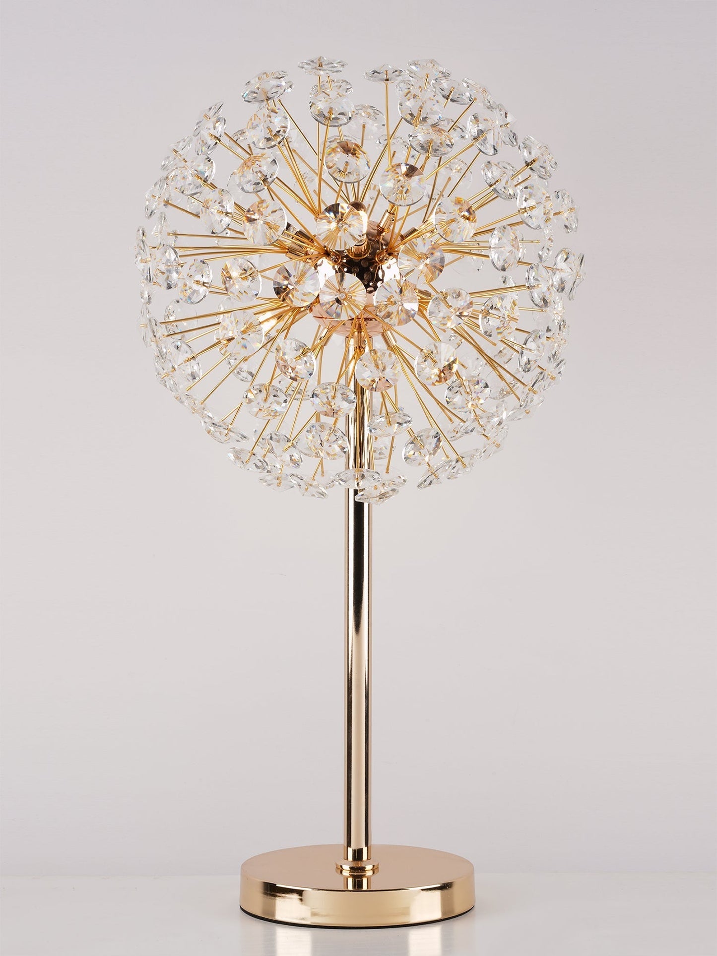 BloomSphere – Elegant Dandelion Crystal Table Lamp