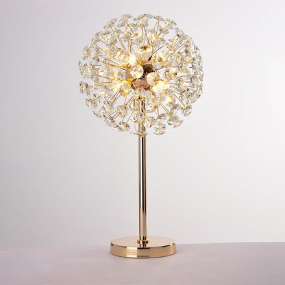 BloomSphere – Elegant Dandelion Crystal Table Lamp
