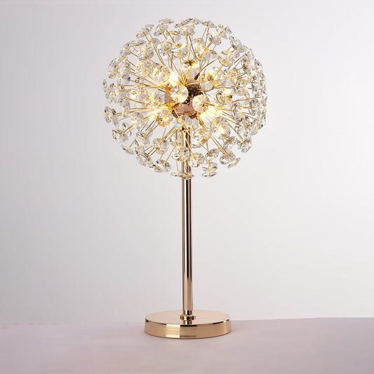 BloomSphere – Elegant Dandelion Crystal Table Lamp