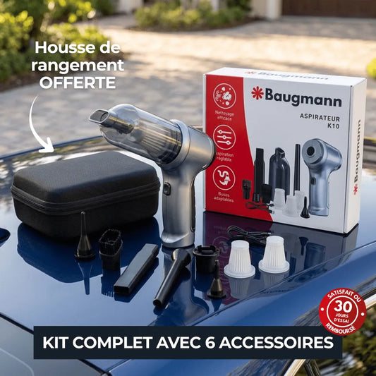 SwiftVac™ Aspirateur Haute Performance | Nettoyage Puissant au Quotidien