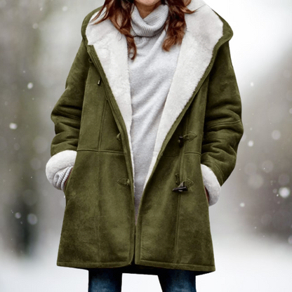 Fina Women's Winter Coat | Water-Repellent Fabric