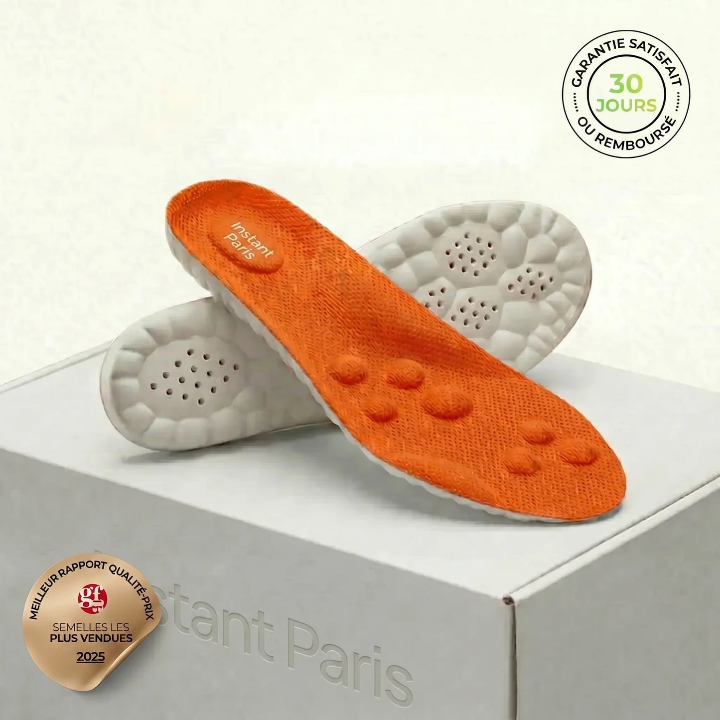 OrthoStep™ Semelles Orthopédiques de Soulagement