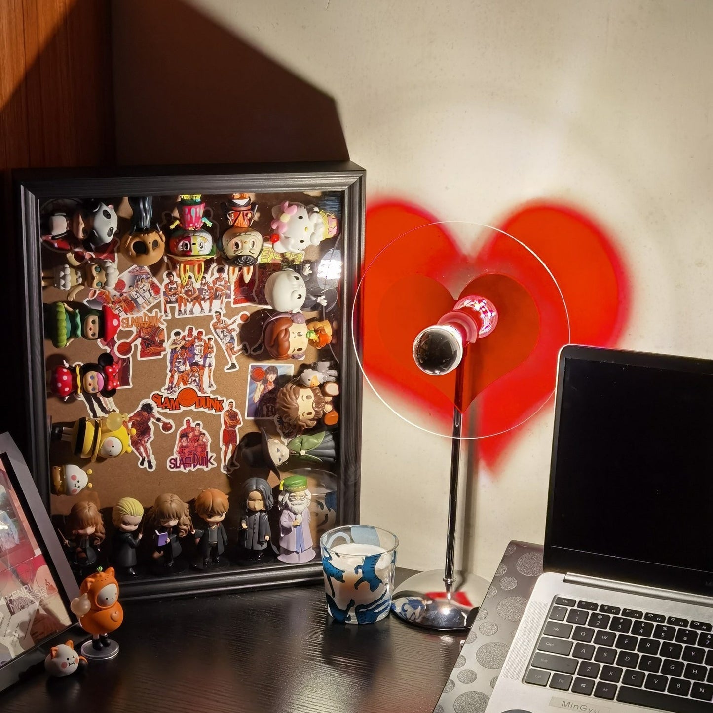 LoveGlow – Elegant Table Lamp with Rechargeable LED