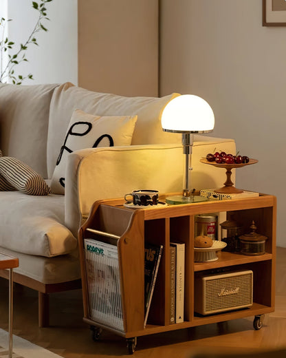 LuxeSphere - Chrome Table Light