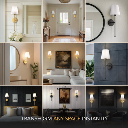 Lumia™ – Wireless LED Wall Lights (Set of 2)