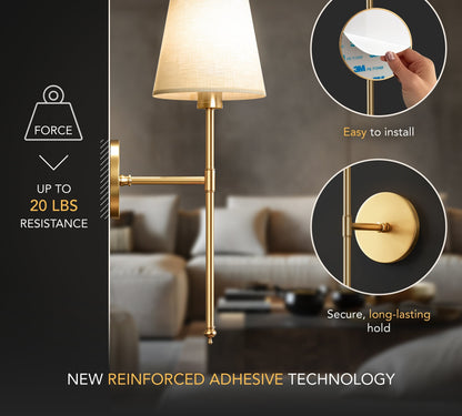 Lumia™ – Wireless LED Wall Lights (Set of 2)