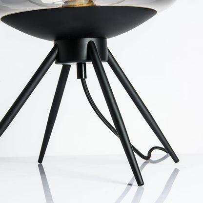 GlowJar - LED Table Lamp with Glass Housing and Warm Glow