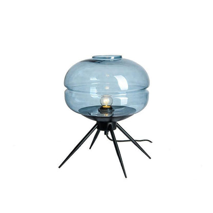 GlowJar - LED Table Lamp with Glass Housing and Warm Glow