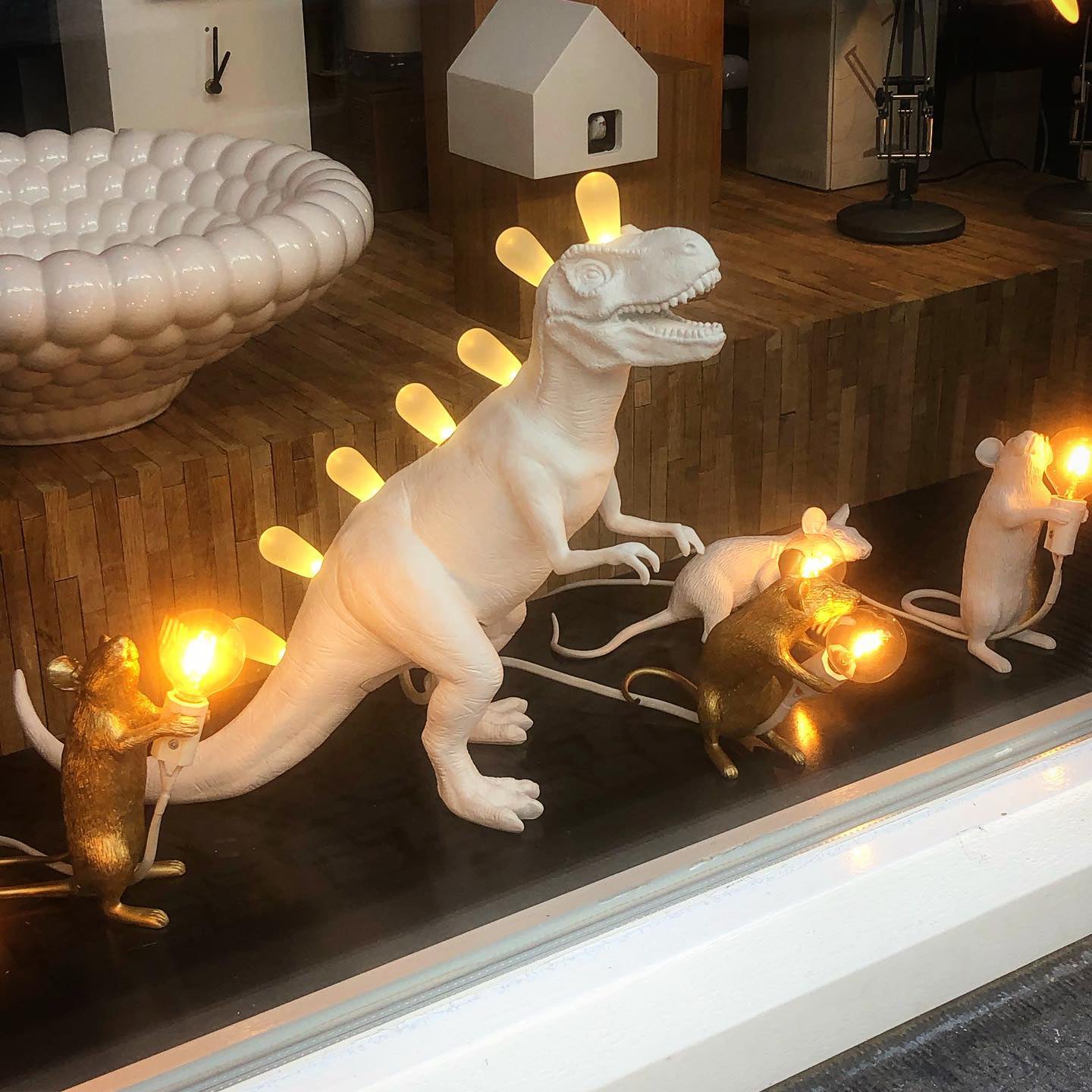 DinoLite - Creatieve Tafel Lamp met Verlichte Rug