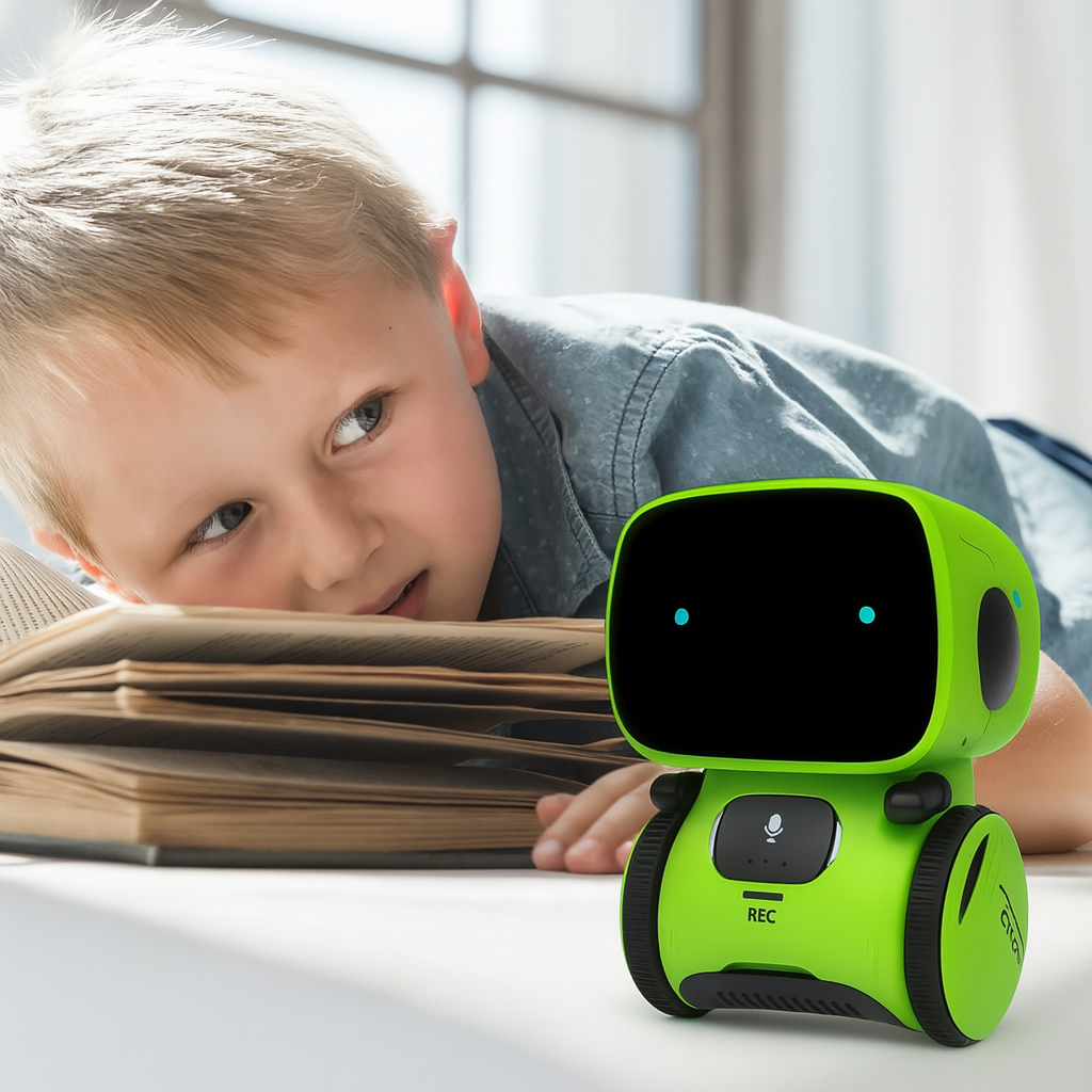 Smart Talking Robot Toy – Interactive Learning Robot with Speech, Music, and Fun Activities for Children