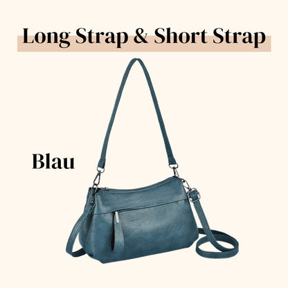 Natalie™ PU Leather Crossbody Bag