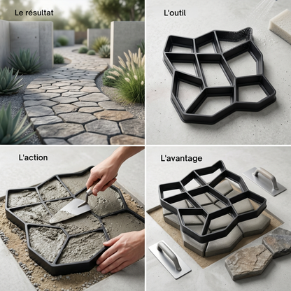 Dernier Jour -50% | EasyPave™ Moule de pavage pour terrasse