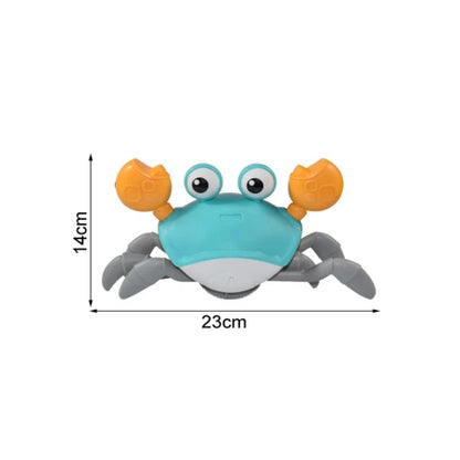 CrawlBuddy™ Crabe Interactif Rampant | Encourage Bébé à Ramper en S'Amusant