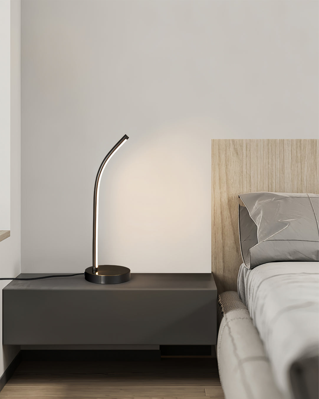 GlowCurve – Modern Dimmable LED Desk Lamp