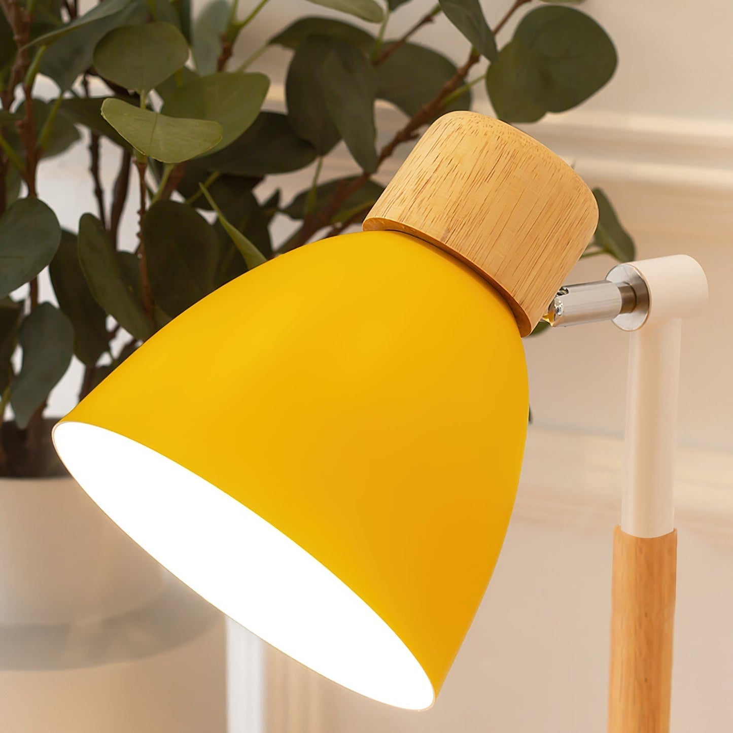 GentleHue - Wooden Lamp with Soft, Macaron-Inspired Colours