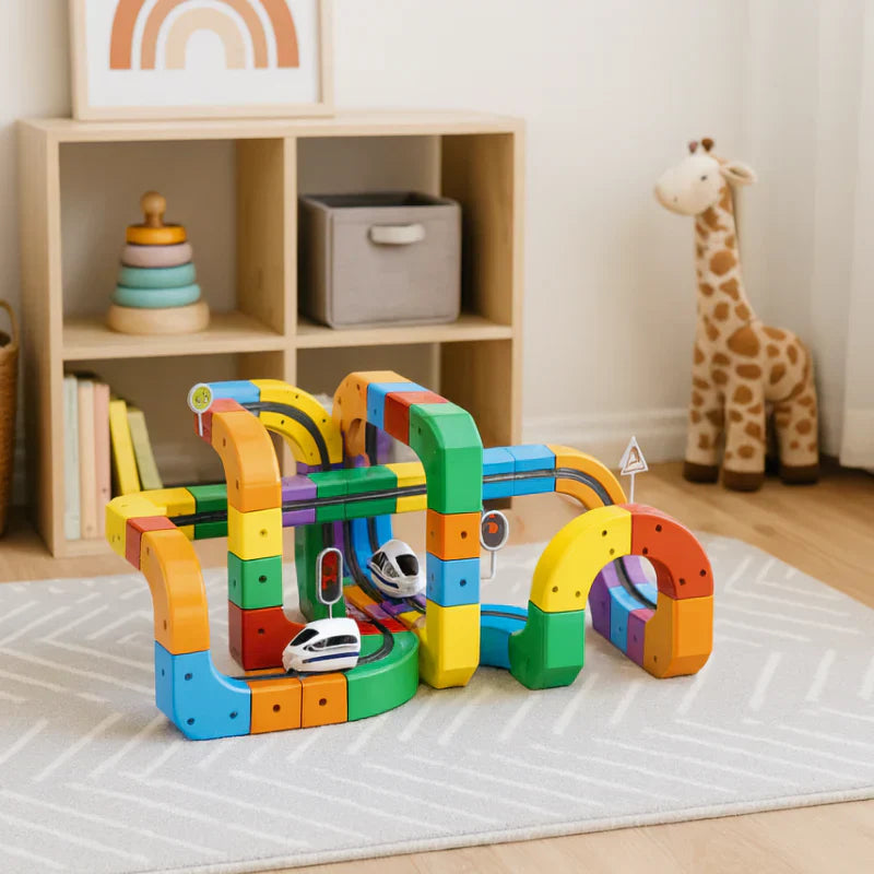 DIY Cube Track – Creative & Active – Creative DIY Train Track