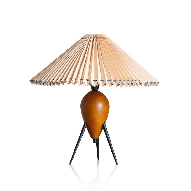 EcoBeam – Modern Tripod LED Lamp with Fabric Shade