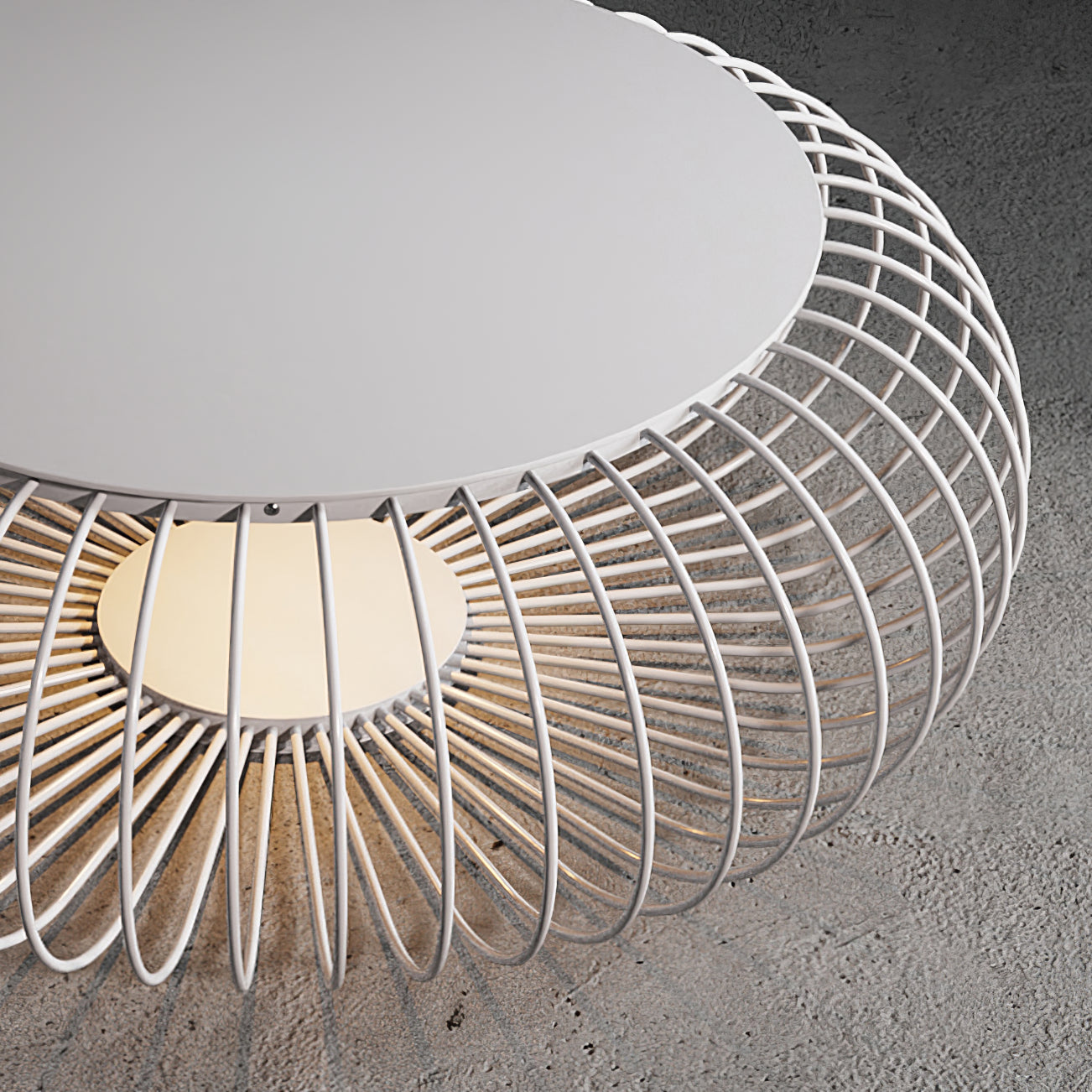 EcoGlow - Sleek Table Lamp with Garden-Ready Features