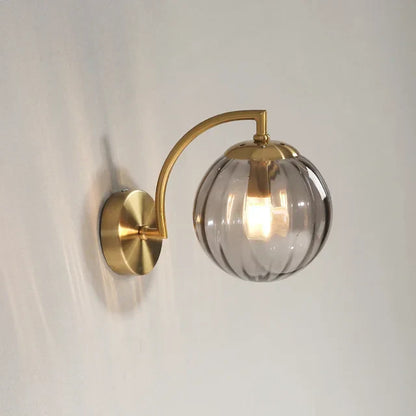 CrystalGlow – Modern Glass Wall Lamp