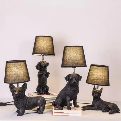 PuppyGlow - Art Deco Inspired Desk Lamp