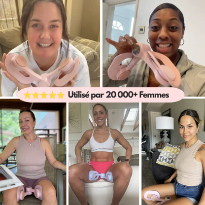 Entraîneur 2-en-1 du Plancher Pelvien et des Cuisses pour Femmes
