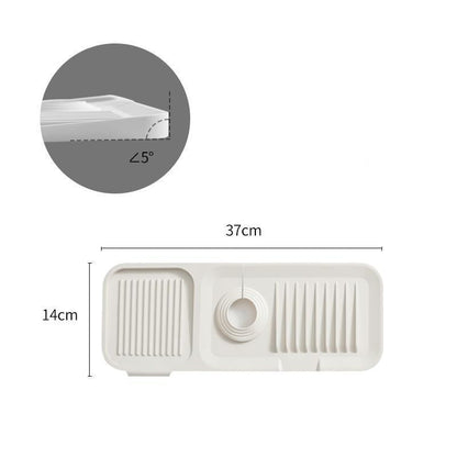 Soft-Surface Silicone Drying Mat – For Pots, Dishes, Glasses & Cutlery