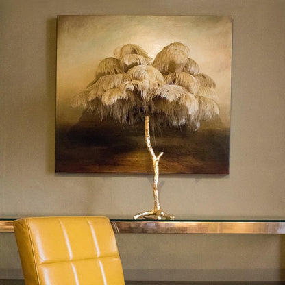 FeatherGlam – Luxurious Table Lamp
