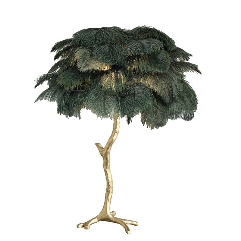 FeatherGlam – Luxurious Table Lamp