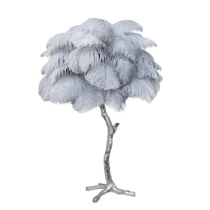FeatherGlam – Luxurious Table Lamp