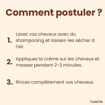 50% DE RÉDUCTION I PURE™ Crème Magique pour Cheveux