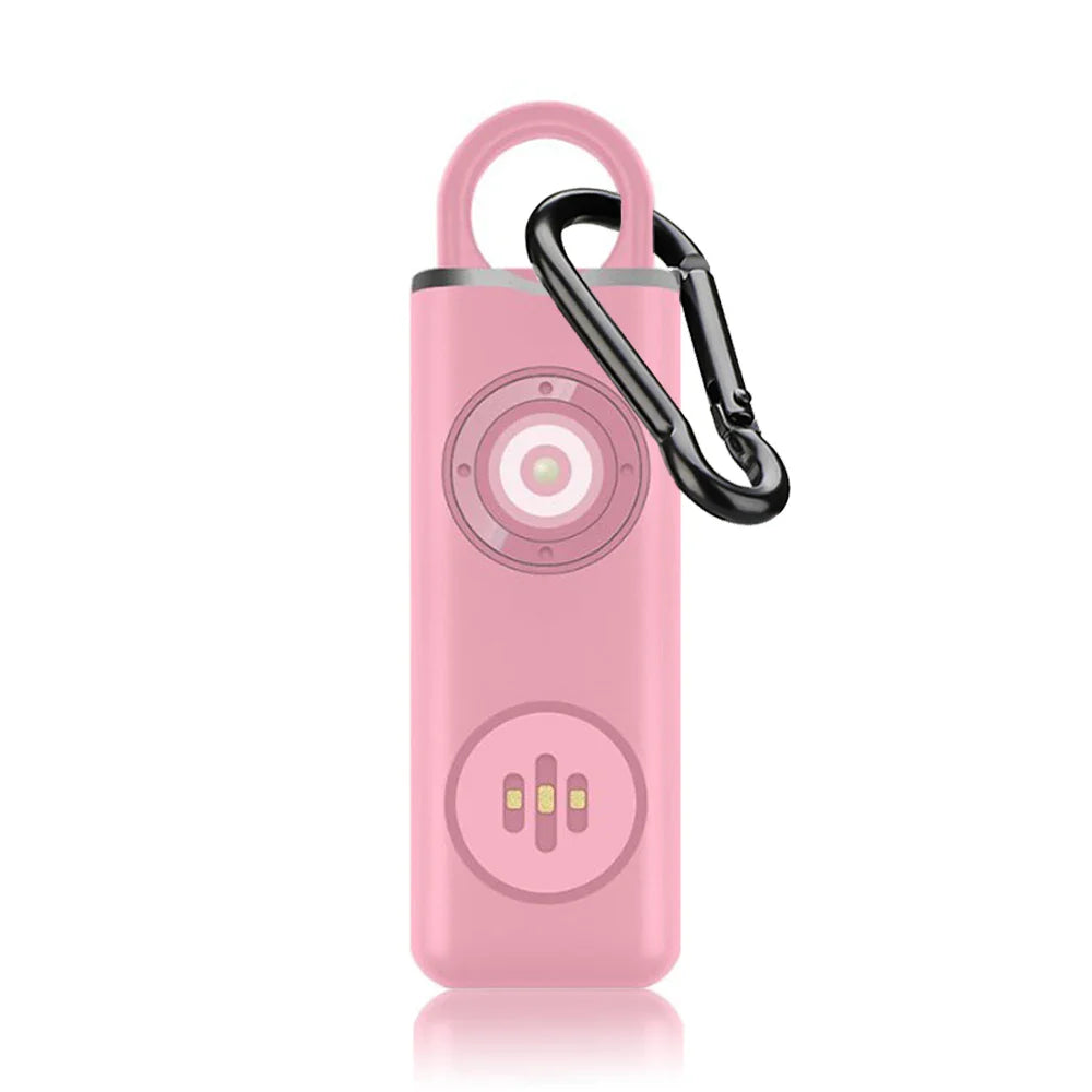Personal Alarm for Elderly with 130dB Siren and LED Light – Rechargeable Safety Alarm for Women and Children