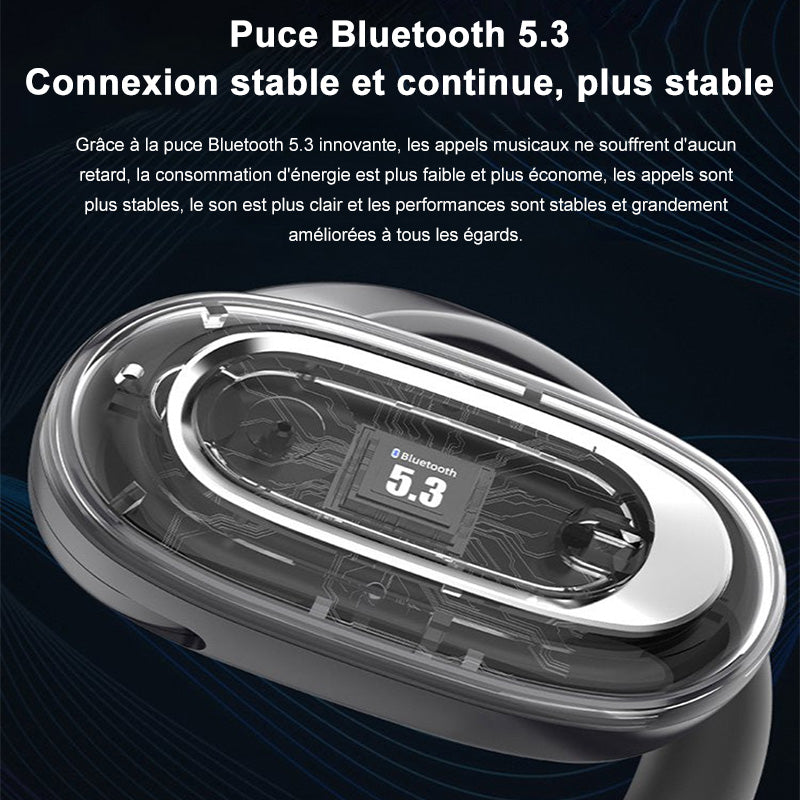 Écouteurs Bluetooth Portables Stéréo 3D SoundWave™