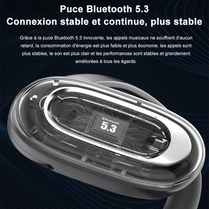 Écouteurs Bluetooth Portables Stéréo 3D SoundWave™