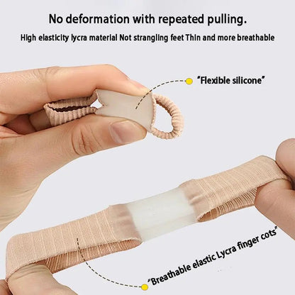 Toe Separators for Bunions & Misalignment | Elastic Nylon + SEBS | Pain Relief & Posture Support