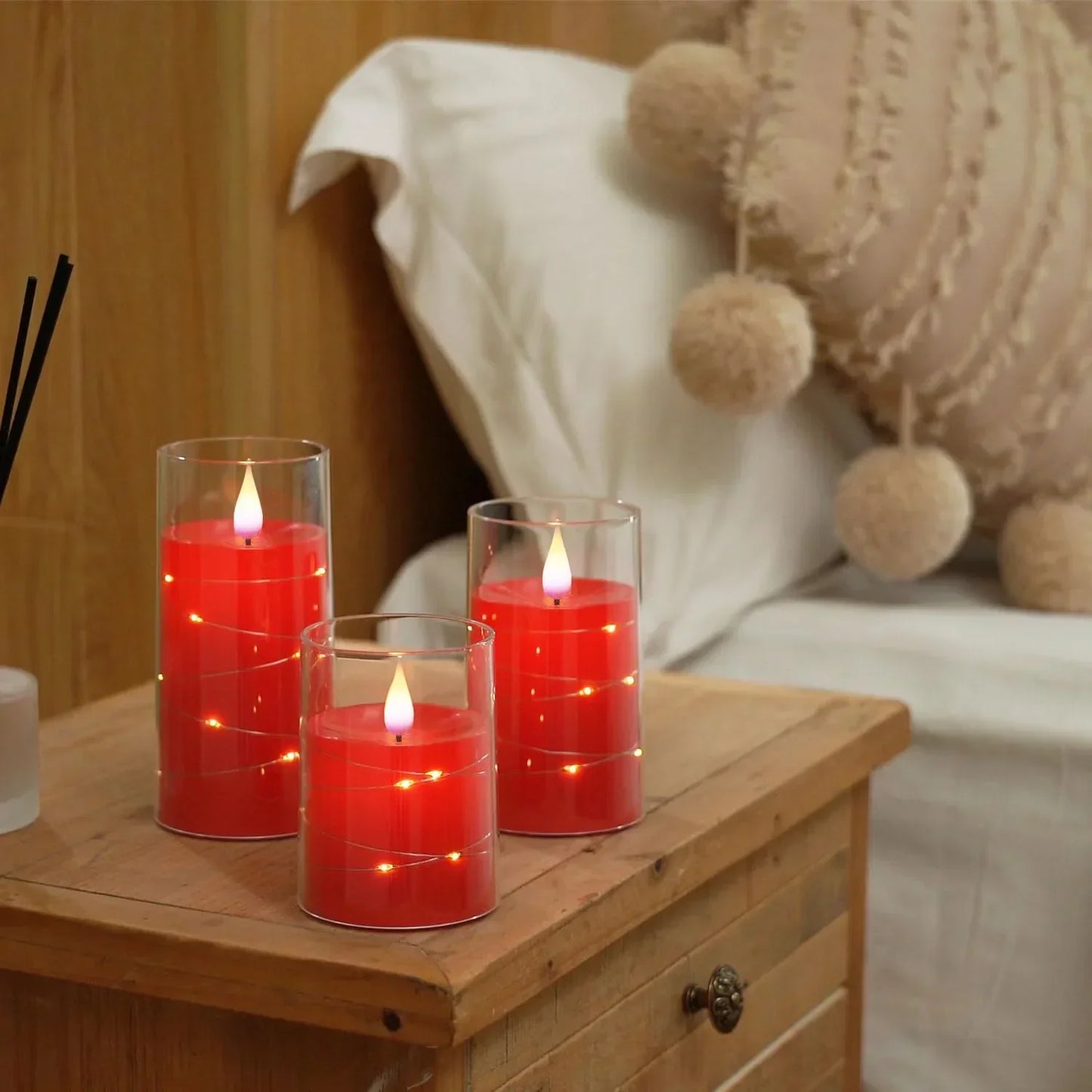 FlameGlow – LED Candles with Realistic Flame Effect