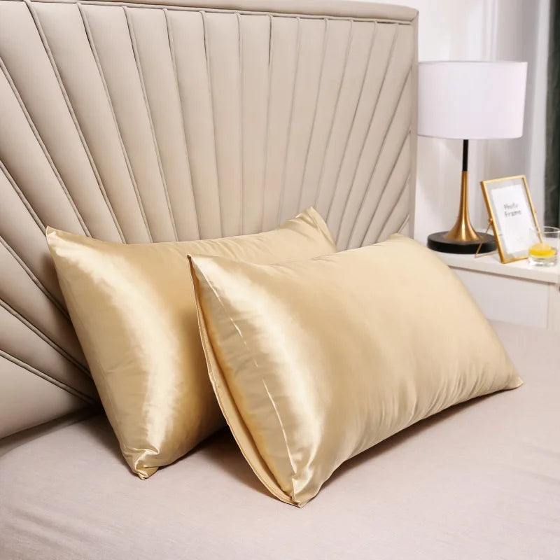 Luxurious 100% Mulberry Silk Pillowcase for Hair and Skin – Hypoallergenic Softness, Best Silk Pillow Case for Sensitive Skin