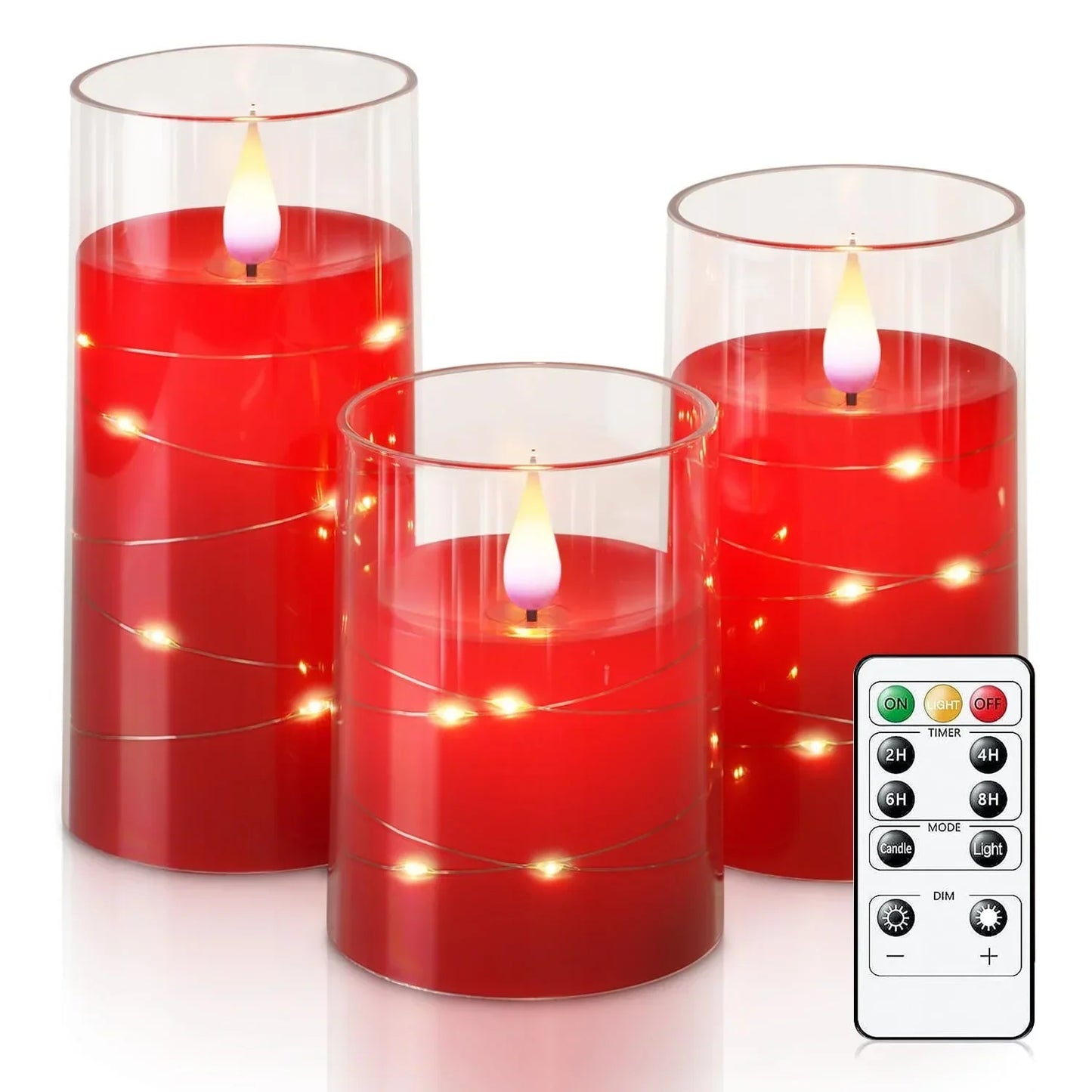 FlameGlow – LED Candles with Realistic Flame Effect