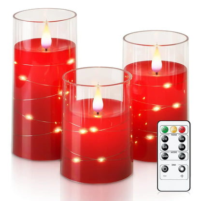 FlameGlow – LED Candles with Realistic Flame Effect