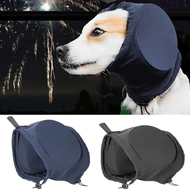 Ruis Dog Ear Protectors - Noise-Suppressing Canine Ear Protection Earmuffs