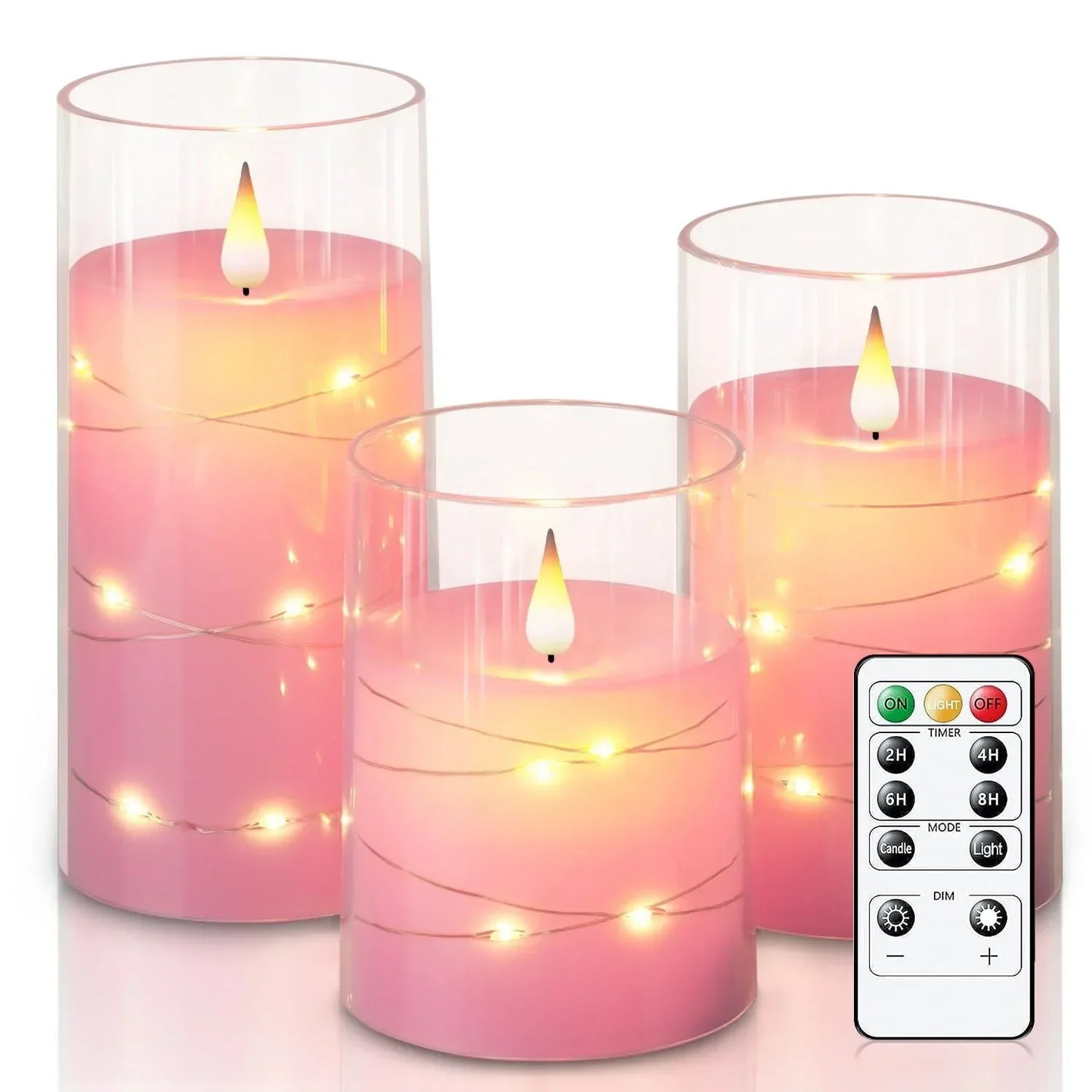 FlameGlow – LED Candles with Realistic Flame Effect