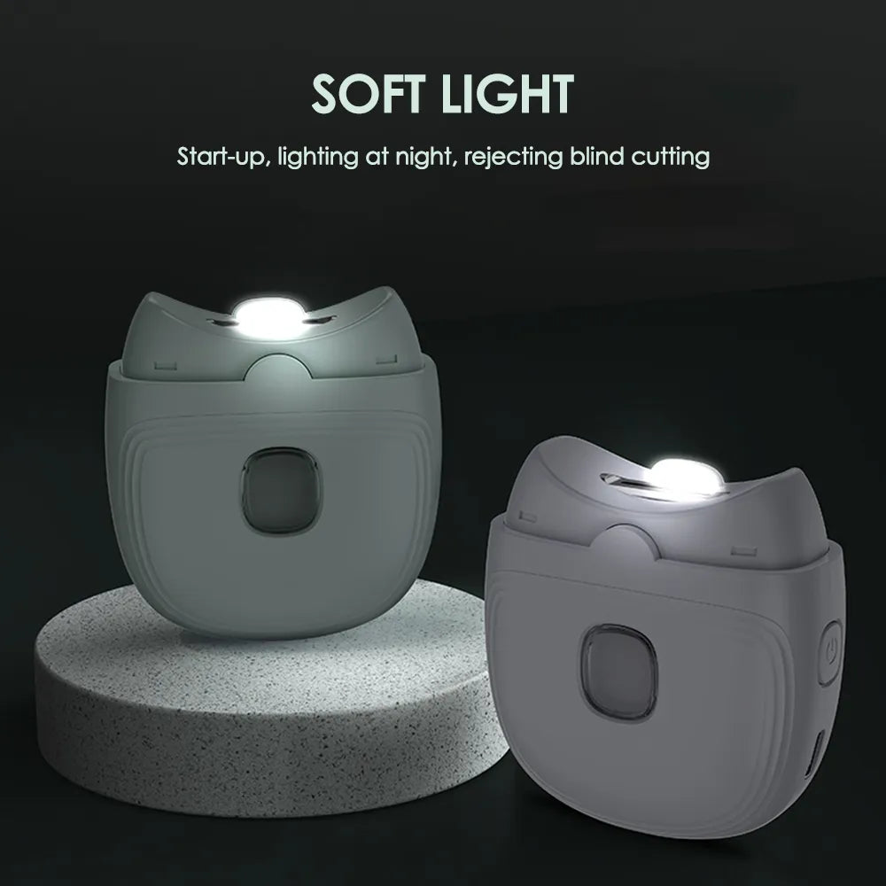 Electric Nail Trimmer – Safe, Painless Nail Grooming | Rechargeable & Quiet