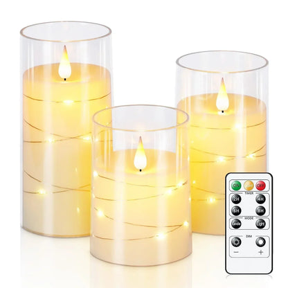 FlameGlow – LED Candles with Realistic Flame Effect