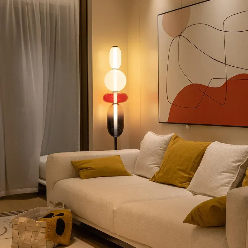 LumaHue – Designer Floor Lamp with Color Effects