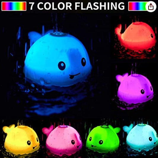 Bath Buddies - Jouet de bain aux couleurs changeantes - Baleine de bain