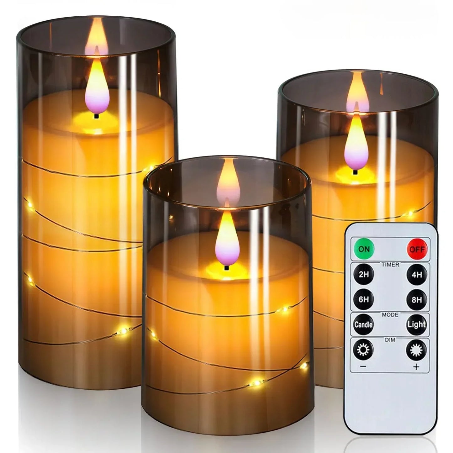 FlameGlow – LED Candles with Realistic Flame Effect