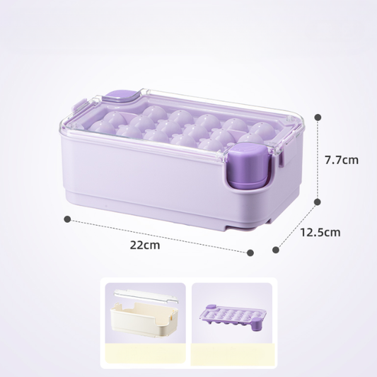 Premium Ice Instantly: Elevate Your Drinks with Food-Grade Spherical Ice Trays