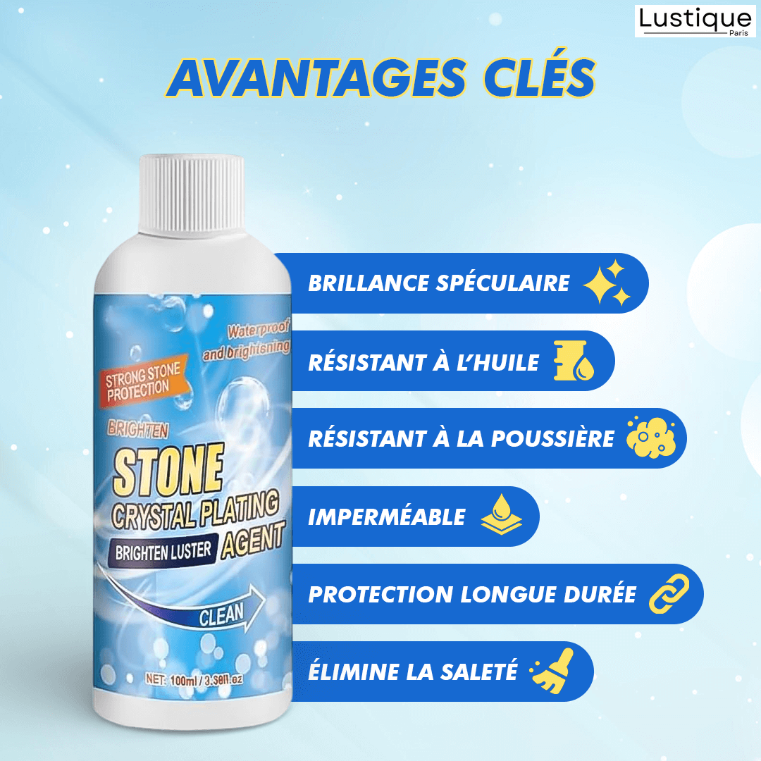 Stainoff™ – Nettoyant anti-taches pour pierre, pour un nettoyage approfondi et sans effort